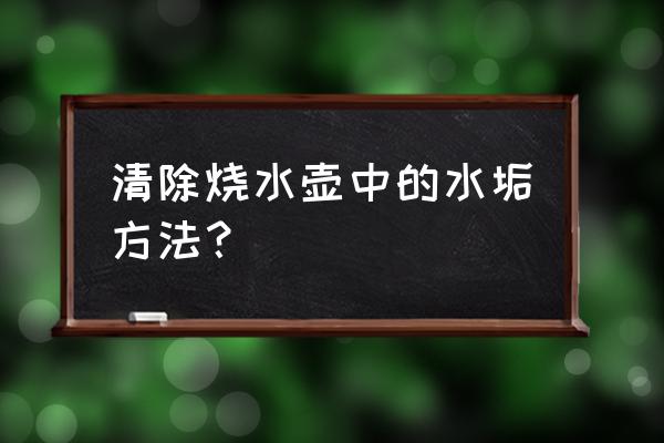 烧水壶水垢太厚怎么清洗 清除烧水壶中的水垢方法? 烧水壶水垢太厚怎么清洗 清除烧水壶中的水垢方法?